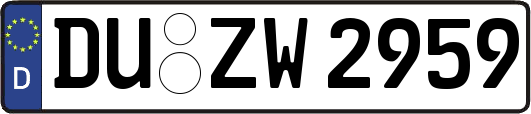 DU-ZW2959