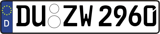 DU-ZW2960