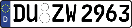 DU-ZW2963