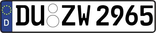 DU-ZW2965