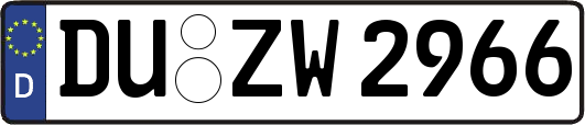 DU-ZW2966