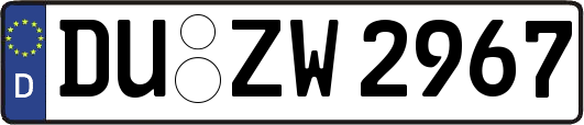 DU-ZW2967