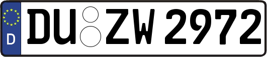 DU-ZW2972