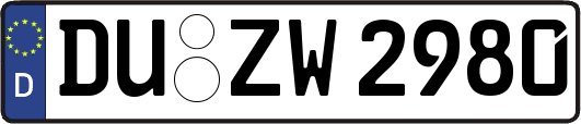 DU-ZW2980