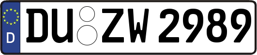 DU-ZW2989