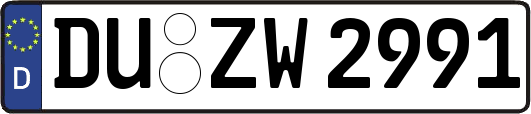 DU-ZW2991