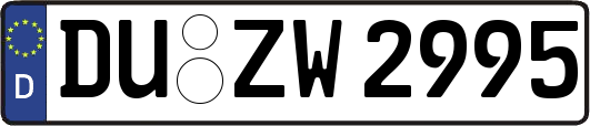 DU-ZW2995