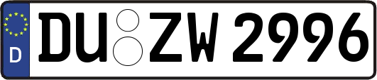 DU-ZW2996