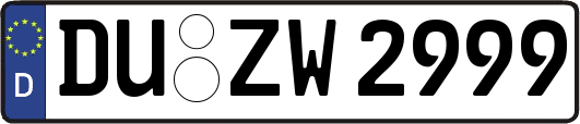 DU-ZW2999