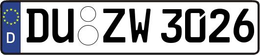 DU-ZW3026
