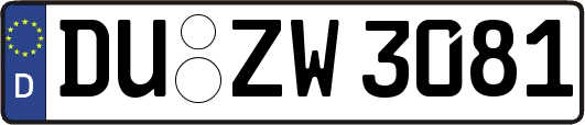 DU-ZW3081