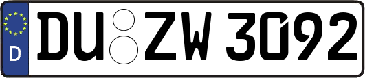 DU-ZW3092