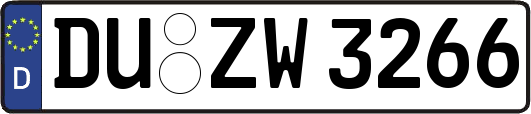DU-ZW3266