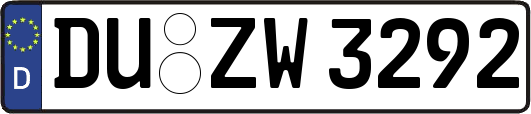 DU-ZW3292