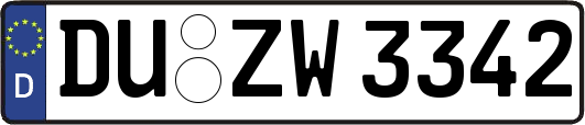 DU-ZW3342