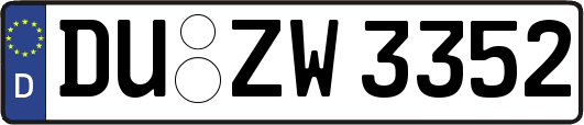 DU-ZW3352