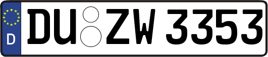 DU-ZW3353