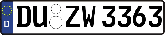 DU-ZW3363
