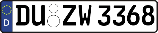 DU-ZW3368
