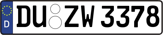 DU-ZW3378