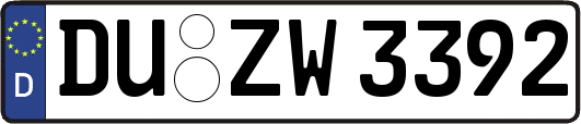 DU-ZW3392