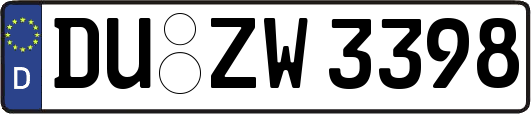 DU-ZW3398