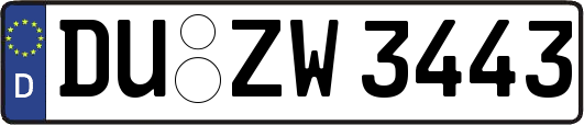DU-ZW3443
