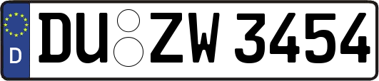 DU-ZW3454