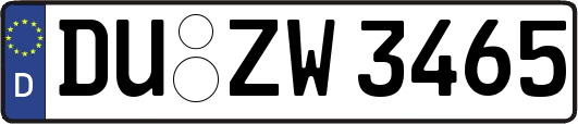 DU-ZW3465