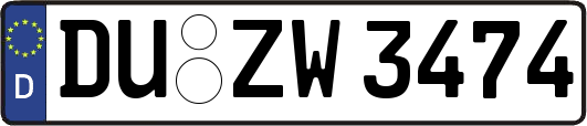 DU-ZW3474