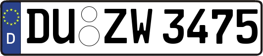DU-ZW3475