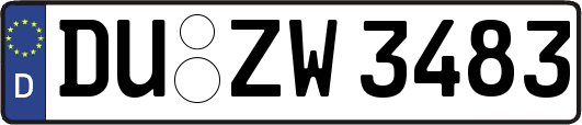 DU-ZW3483