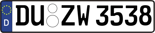 DU-ZW3538