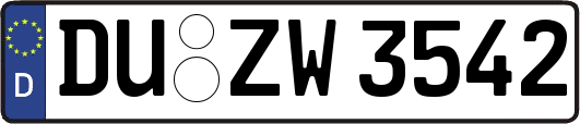 DU-ZW3542