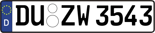 DU-ZW3543