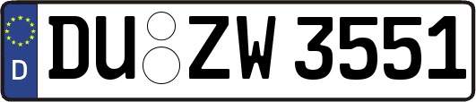 DU-ZW3551