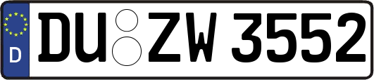 DU-ZW3552