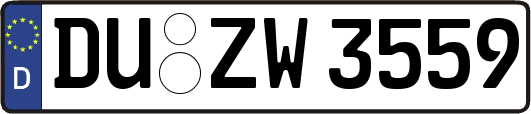 DU-ZW3559