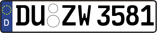 DU-ZW3581