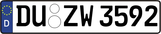 DU-ZW3592