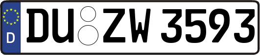DU-ZW3593
