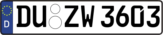 DU-ZW3603