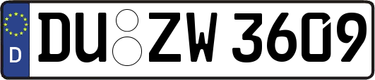 DU-ZW3609