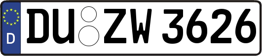DU-ZW3626
