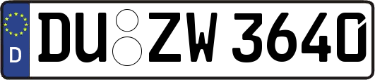 DU-ZW3640