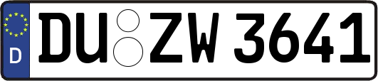 DU-ZW3641
