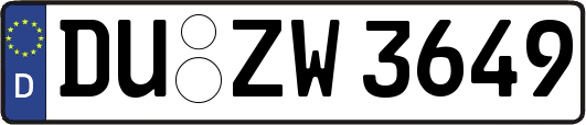 DU-ZW3649