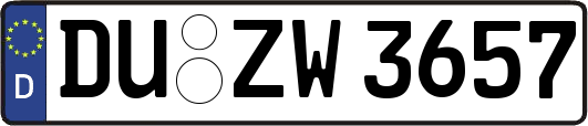 DU-ZW3657