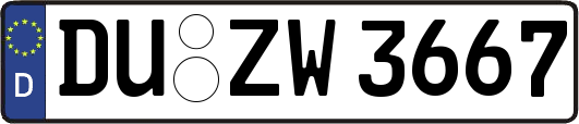 DU-ZW3667
