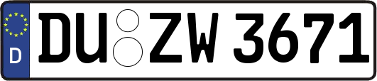DU-ZW3671